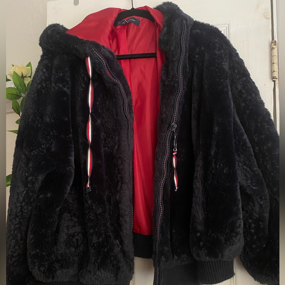 Tommy Hilfiger faux fur jacket